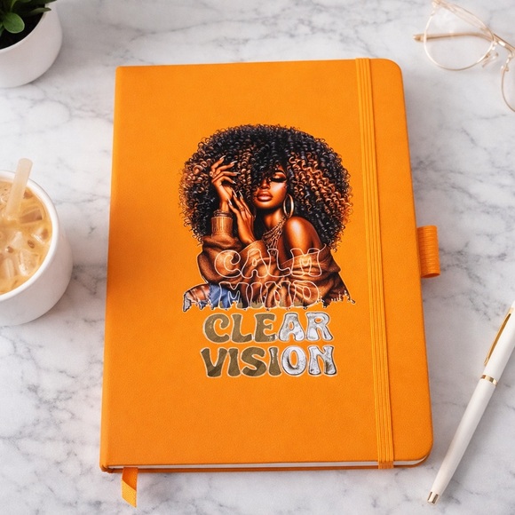 Handmade Other - Orange Vision Journal
